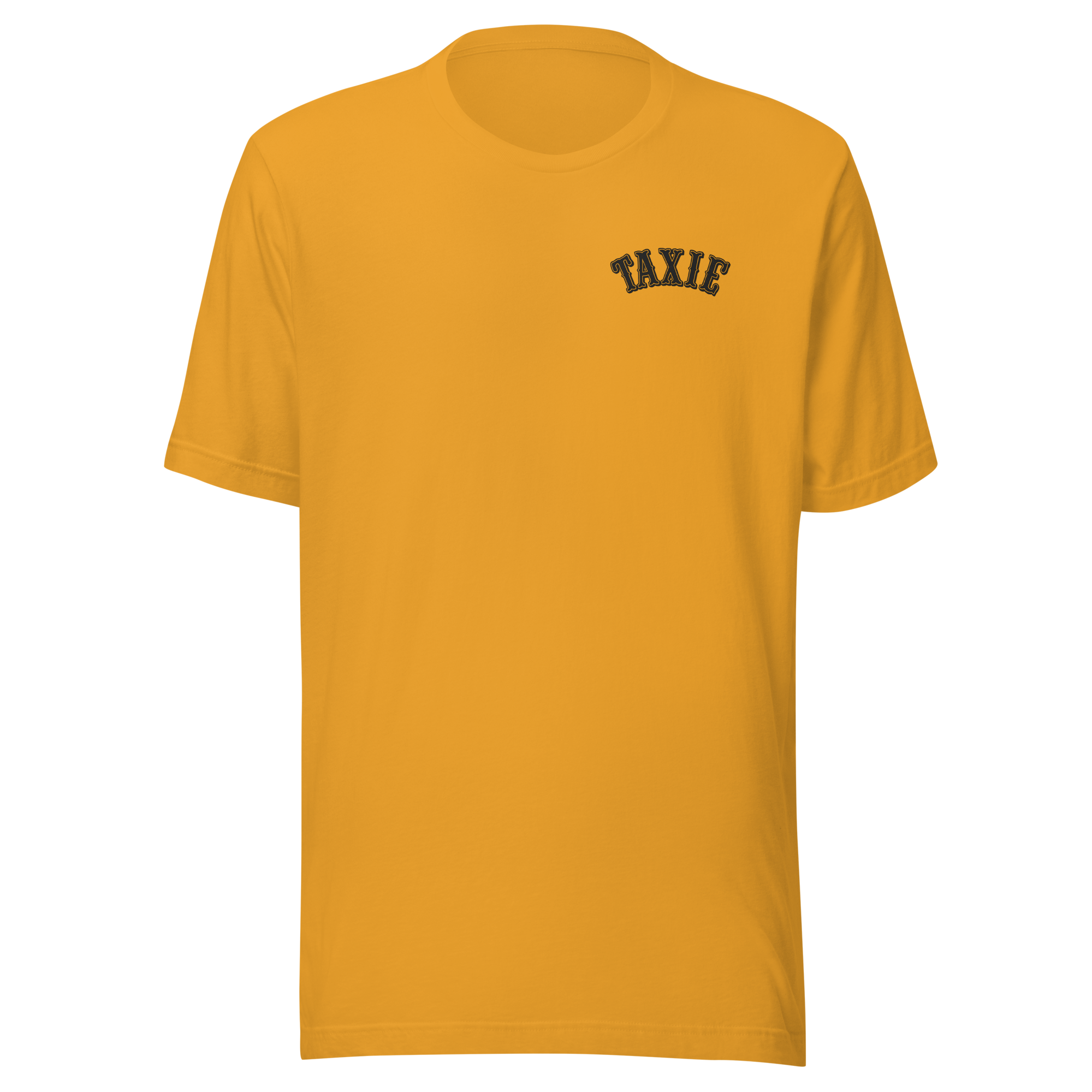 Unisex t-shirt with vintage TXT Taxie logo